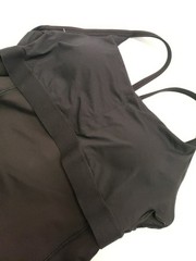 Athleta S SMALL Vital Dress Built-in-Bra Black Dress Everyday Golf Sports Tennis