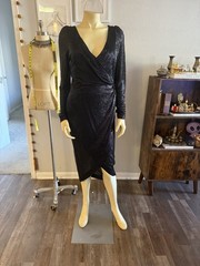 Tracy Reese M Black Dress