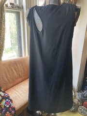 Opening Ceremony Asymmetrical Shift Dress Size 2 Black Cut-out Minimalist EUC