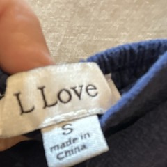 L Love Blue Solid Mini Dress Square Neck Strappy Smocked Button Front S
