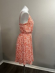 Copper Key Red and White Spaghetti Strap Sundress