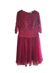 NEW WITH TAGS Ladies Lace And Tuell Party Dress Size 14