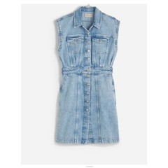 Madewell Light Blue Denim Shirtdress. Size 10
