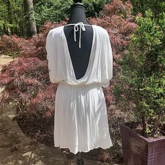 NWT 🤍Aakaa Mini White Dress Medium