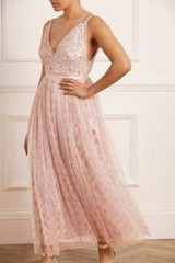 NWT Needle & Thread Bijou Aurelia Bodice Cami Gown Size US6 Embellished #1D453