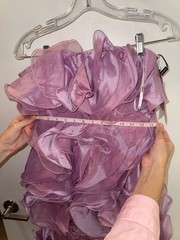 Colors Dress Style 0483 Strapless Ruffle Mini Dress Size 4