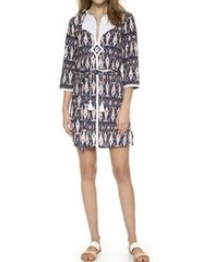 FIGUE Chic Patterned Mini Dress with Tassel Detail Women&rsquo;s Size Small