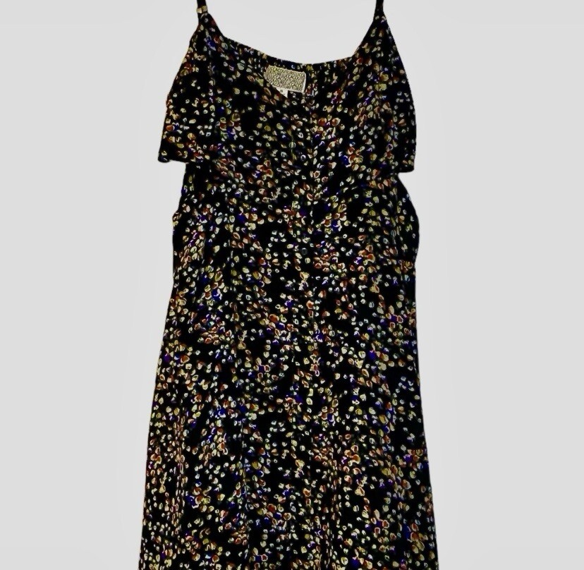 Woman’s Mini Dress. Lucca Couture Small, Off Shoulder, Party, Cottage Core