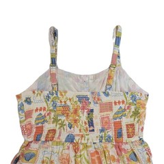 Speed Limit Multicolor Floral Smocked Sundress 2X Button Front Adjustable Straps