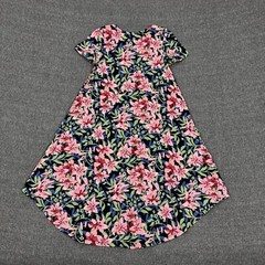 Lularoe Carly Swing Women&rsquo;s Dress Size XS Floral Black Blue Green Pink Red EUC