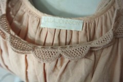 NEW, Ulla Johnson Leona Linen-Blend Tiered Maxi Dress in Azalea Size 4 #D6721