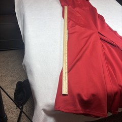WOMEN&rsquo;S ONE SHOULDER MAXI DRESS RED RUFFLE FORMAL GOWN SIZE MEDIUM