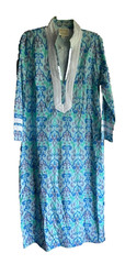 NEW Sail To Sable Women&rsquo;s Multi-Color Coton Long Dress Size XL