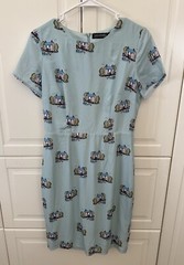 Sugarhill Brighton Boutique, Vintage Isle Scene Shift Dress Size 4