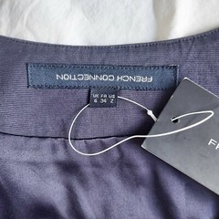 French Connection BNWT zip front wiggle pencil bodycon dress UK 6 US 2 Cost £130