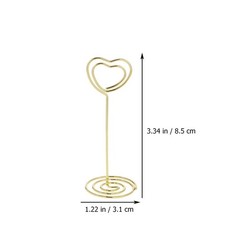 20Pcs Golden Multi-Function Message Clips Reusable Household Picture Holder