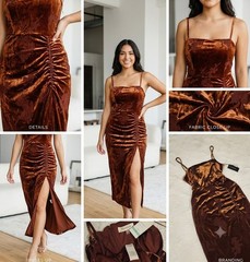 Taylor Women&rsquo;s Brown dress Size 8/m