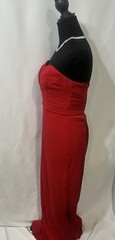 jill stuart silk dress Red Dress Size 4 Chic Design