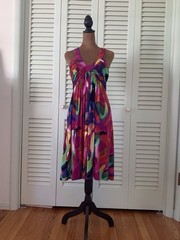 Calvin Klein Women&rsquo;s Multicolor Sleeveless Dress Size Small