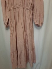 Women&rsquo;s Balloon Long Sleeve Tiered Midi Dress – A New Day XS Nwt