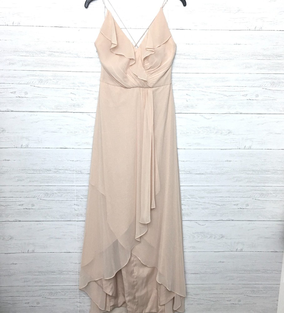 NEW Jenny Packham Gown Blush Pink Full Length style JP1006 size 6