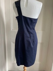 ROKSANDA ILINCIC for WHISTLES Embellished Asymmetrical Pencil Dress SIZE UK 12