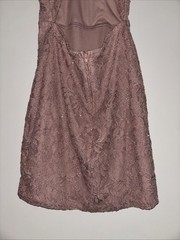 City Studio Pink Lace Fully Lined Polyester Blend Sleeveless Dress Juniors Sz 3