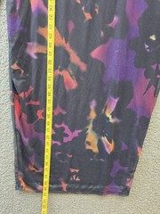 Nina Parker Trendy Plus Size Scoop-Neck Long-Sleeve Mesh Dress Women&rsquo;s 2X Multi