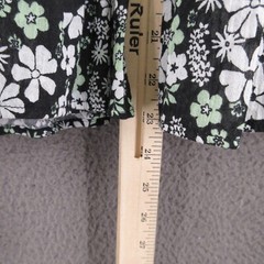 BP. Women’s Mini Dress M Black White Floral 100% Cotton #4633