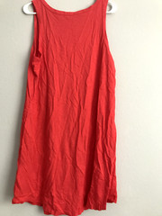 Candace Cameron Bure Regular Sunkissed V-Neck Dress – Cherry (sz L) a593136 –