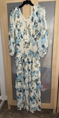 Spell & The Gypsy Rose Garden Gown Maxi Dress Floral Boho Maxi NEW w Tags SMALL