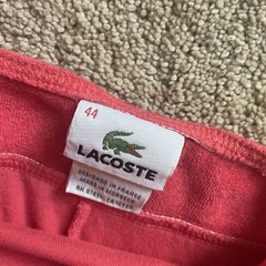 Vintage Lacoste Halter Mini Dress Women’s Size 44 Made in Peru Terry Cloth