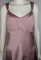 Beaded Silk Formal Dress Ann Taylor Pink Bridesmaid Sleeveless Loft Wedding 8