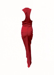 BNWT Christopher Esber Raspberry Vivenda Drape Front Dress – Size 6 US