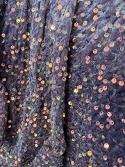 NWT Purple Sequined Party Dress Wear Your Love Prom Sz S/M See Measurements