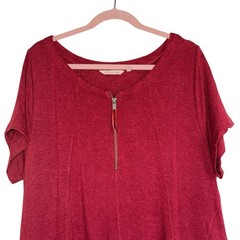 Boho Chic Soft Rustic Comfy Soft Surroundings XL Weekend Shift Dress Pull On