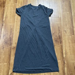 Mod Ref Gray Open Front Sides Midi Dress Medium? See Measurements Please