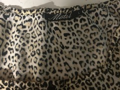 80s Y2K Punk Leopard Mini Button Up Dress Retro Motel Grunge Travel Pinup