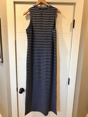 Spanx Air Essentials AirEssentials® Stripe Sleeveless UPF 50+ Tank Maxi Dress L