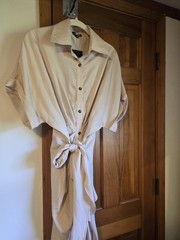 NWT Fashion Nova Maxi Button Up Dress With Belt