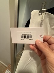 Beginning Boutique Scott White Mini Dress with Scallop Trim