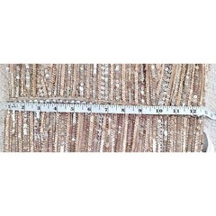 Mac Duggal 93629 Sequin Illusion High Neck Beaded Trumpet Gown Rose Gold Size 2
