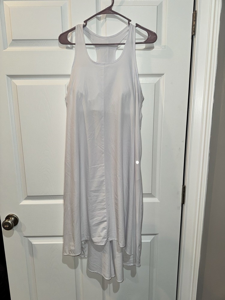 Halara Breeze full Backless Raceback Side Pocket High Low Flowy Quick Dry Dress