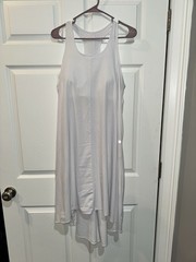 Halara Breeze full Backless Raceback Side Pocket High Low Flowy Quick Dry Dress