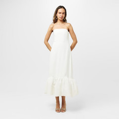 Odd Muse SUltimate Muse Strapless Peplum Hem Midi Dress Size Small UK 8 New