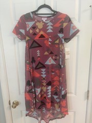 LuLaRoe NWT Carly Dress xxs Disney Collection Minnie Mouse
