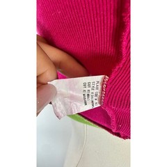 Polo Ralph Lauren Colorblock Halter Polo Dress Lime Pink Tennis Golf L