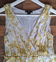 H&M dress/SUMMER/yellow/extra SOFT size 8-10(bust 94-96cm)