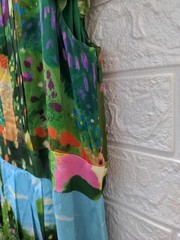 New Boden Pleat Ruffle Maxi Dress Multi Garden Path Sz 10R