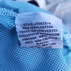 Johnny Was Workshop Adele Drape Cotton Blue Tunic Dress Women Sz S NEW